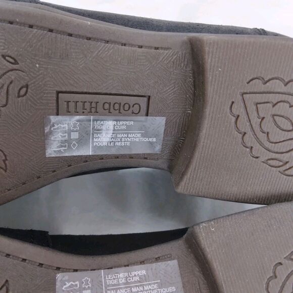 Rockport Cobb Hill Crosbie Slip On Loafer Black Leather Comfort Womens 7.5 - Picture 14 of 15